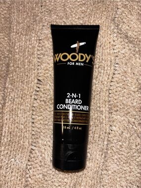 Woody’s For Men 2-N-1 Beard Conditioner + Face Moisturizer 4 fl oz Tube